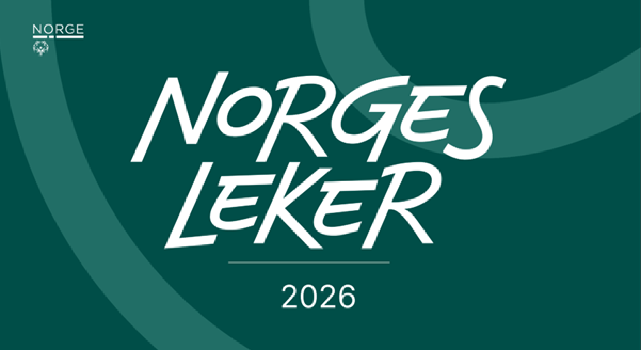Hold av Norgesleker 2026 i kalenderen!